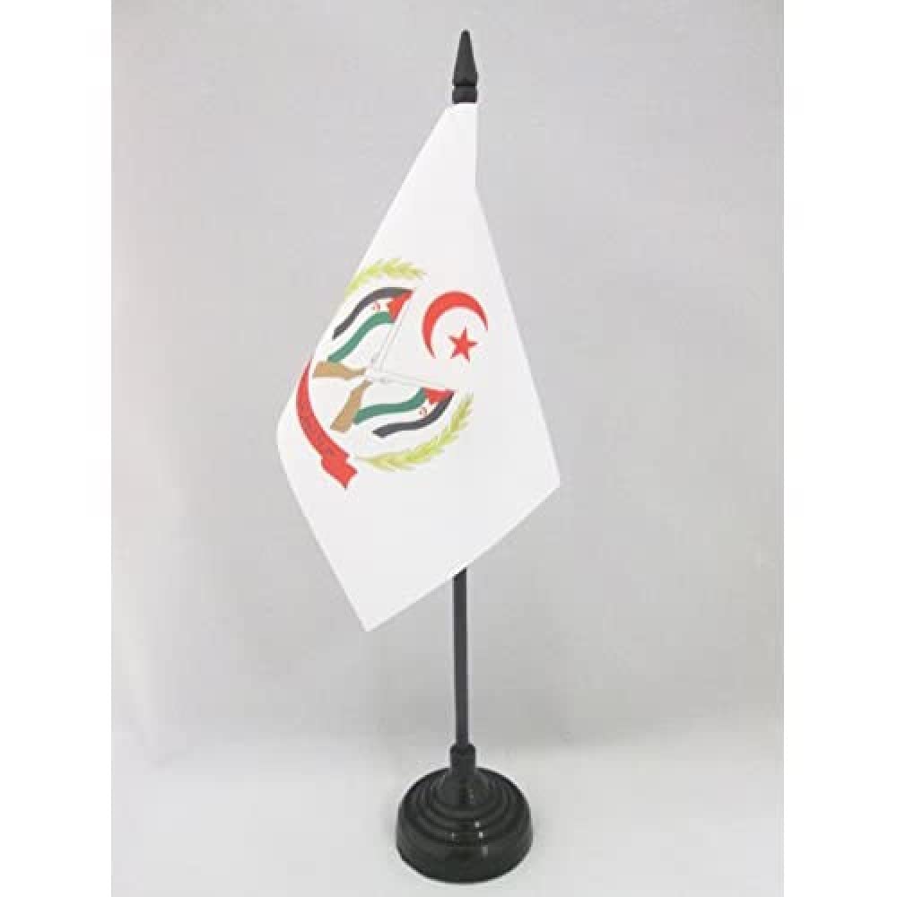 Denmark Table Flag 4'' X 6'' - Danish Desk Flag 15 X 10 Cm - View #4