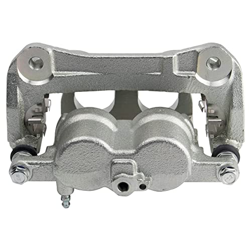 Image of TRQ Front and Rear Brake Caliper Set Caliper Brackets Compatible with 10-15 Lexus RX350 excluding Japan Built Models 2015 RX450h excluding Japan Built Models 14-19 Toyota Highlander 11-20 Sienna