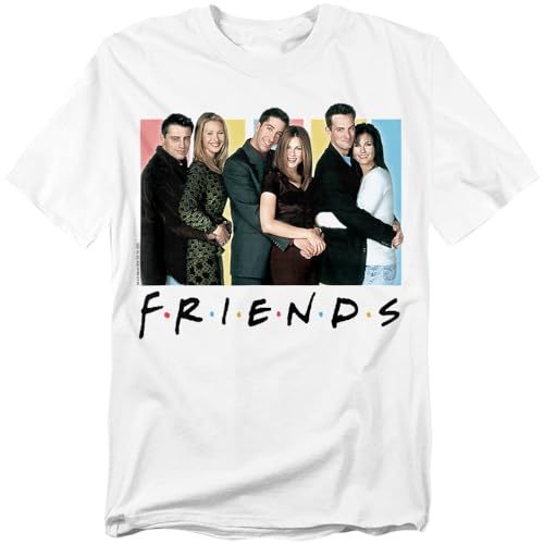 Popfunk Friends Cast T Shirt (Large) White