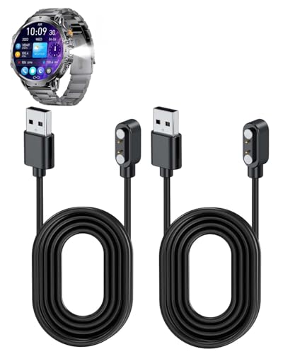 Câble montre LIGE EF13 lot de 2 chargeurs USB magnétiques 0.6m
