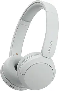 Sony WH-CH520 Wireless Headphones Bluetooth On-Ear Headset with Microphone and up to 50 Hours Battery Life with Quick Charging, White asin的图片