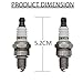 FLMLF High performance spark plugs（2pcs) CMR7H For Zenoah ChongYang Rovan rc Engine 1/5 BAJA 5B 5T 5SC TOP SPEED RC WORLD