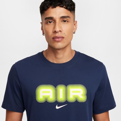 Nike Air HM0185-410 - Camiseta para Hombre con gráfico, Talla L