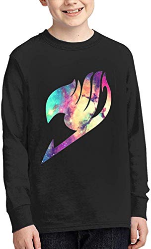 alemon T-Shirt a Maniche Lunghe per Ragazzo e Ragazza su Misura per Teen Fairy Tail