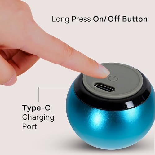 Image of Mini Wireless Portable Bluetooth Metal Speaker Electroplating Round Speaker,Wireless Power Button,Long Lasting Battery & Quick Charge Pack of 1 (Multicolor)
