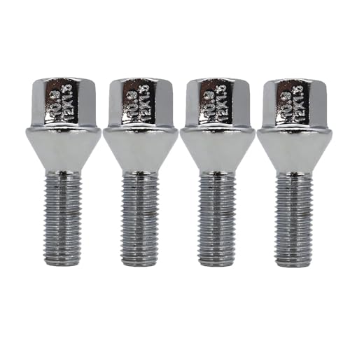Tuercas de rueda BMW Serie 3 E46 E90 E30 tornillos hexagonales M12x1,5 accesorios llanta 26mm