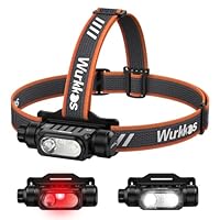 Wurkkos Tactische LED Zaklamp Oplaadbaar - TD01C Tactische Zaklamp Extreem Heldere SFT40 LED 1800 Lumen met Door Buck Gereguleerde Driver IP68 1000M Grootste Bereik USB C