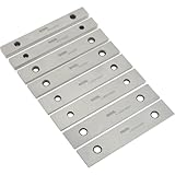 SPI Steel Parallel Set, 8 Piece, 6 Inch Long, 3/4 to 1-3/16 Inch High, 1/8 to 3/8 Inch Thick, 52-58 RC Hardness, 4 Pairs