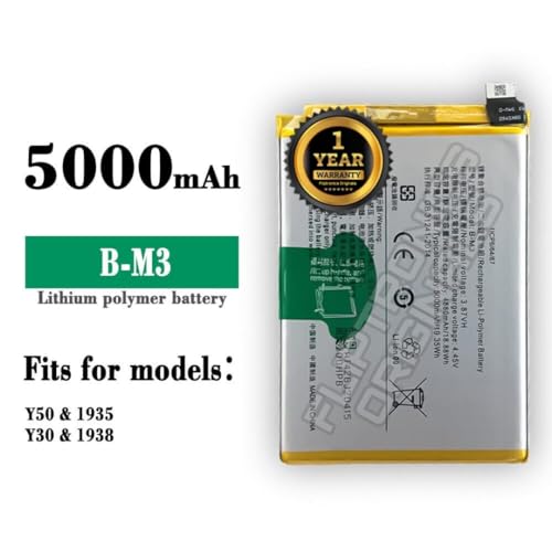 Image of B-M3 Battery for Vivo Y50 1935 Y30 1938 Battery with 1 Year Warranty ****(P242)