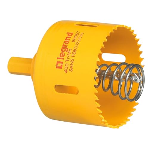 Scie cloche Legrand 080067 avec denture optimisée pour boîtes Batibox