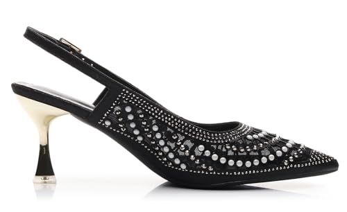 Image of VenusCelia Women's Charming Lady Slingback Pump Shoe