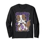 Niedliches australisches Schäferhund Design für alle, die Halloween und Monster lieben. Sie suchen ein Hundemotiv für sich selbst oder für einen Hundebesitzer, Monster- und Horror-Fan? Dann holen Sie sich dieses Hunde- und Halloween-Design.