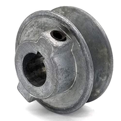 Phoenix Mfg. V-Groove Drive Pulley, 2'' Diameter, 5/8" Bore, Die Cast #TOP4