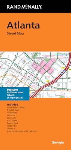 Rand McNally Folded Map: Atlanta Street Map