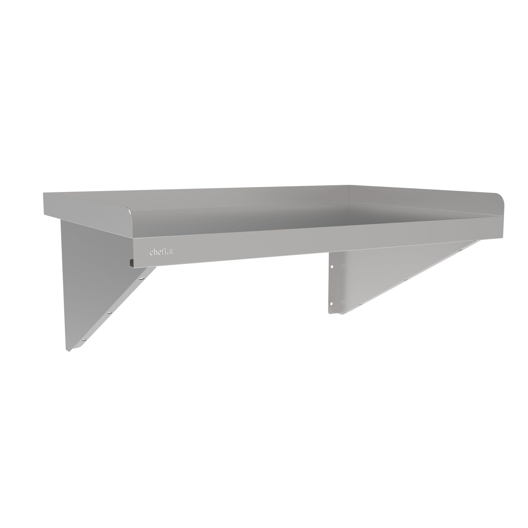 Displaypro Chefkit Stainless Steel Microwave Shelf (W: 610mm x D: 400mm)
