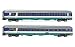 Produktbild Rivarossi HR4245 Set UIC-X, 1 2.Klasse Reisezugwagen, Braun/Grün