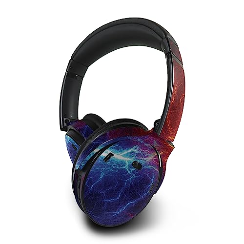Image of MightySkins Skin Compatible With Bose QuietComfort 45 Headphones - Color Lightning | Protective, Durable, and Unique Vinyl Decal wrap cover | Easy To Apply, Remove, and Change Styles | Made in the USA
