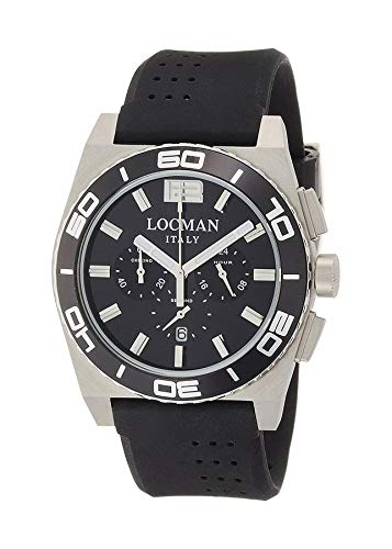 Locman 021200KA-BKKSIK montre bracelet homme aux finitions haut de gamme