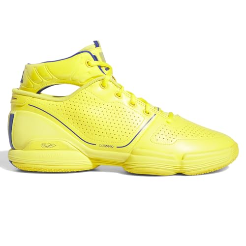 adidas Mens Adizero Rose 1 Restomod Basketball Sneakers Shoes - Yellow