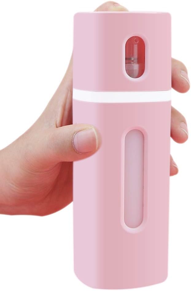 Trafield Travel Bottles, 4-in-1 Travel Accessories Toiletries, 180ml Leakproof and Refillable, TSA Approved Containers, No BPA Perfect for Travel and Outdoor Activities (Pink)