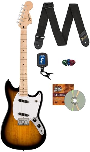 Fender Squier Sonic MustangAMaple FingerboardASS GLM^[ohAtF_[`[i[AM^[XgbvAsbNAAustin BazaarCXgNVDVD - 2FTo[Xg