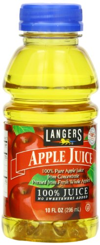 minute maid apple juice - Langers 100% Juice, Apple, 10 Ounce (Pack of 12)