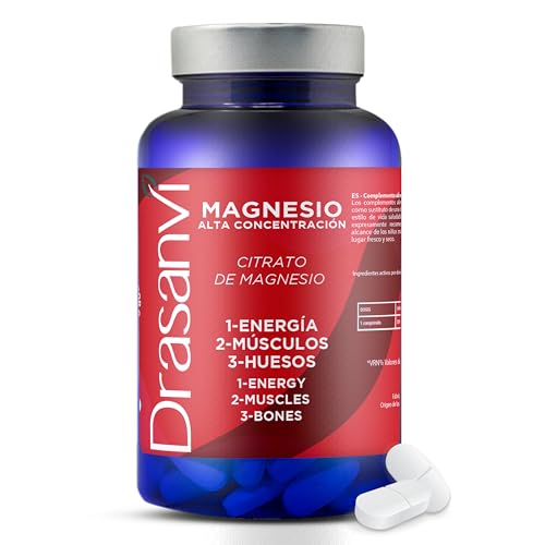 AMAZON MINERAL CITRATO MAGNESIO ALTA CONCENTRACION 90 COMPRIMIDOS DRASANVI