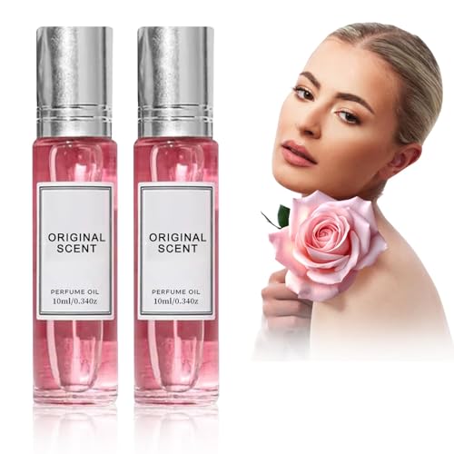 LBOYLOVE 2Pcs Women Pheromone Perfume - Ferromont Perfume for Women Portable Perfume Long Lasting Female Roll On Per-fume Phero Oil