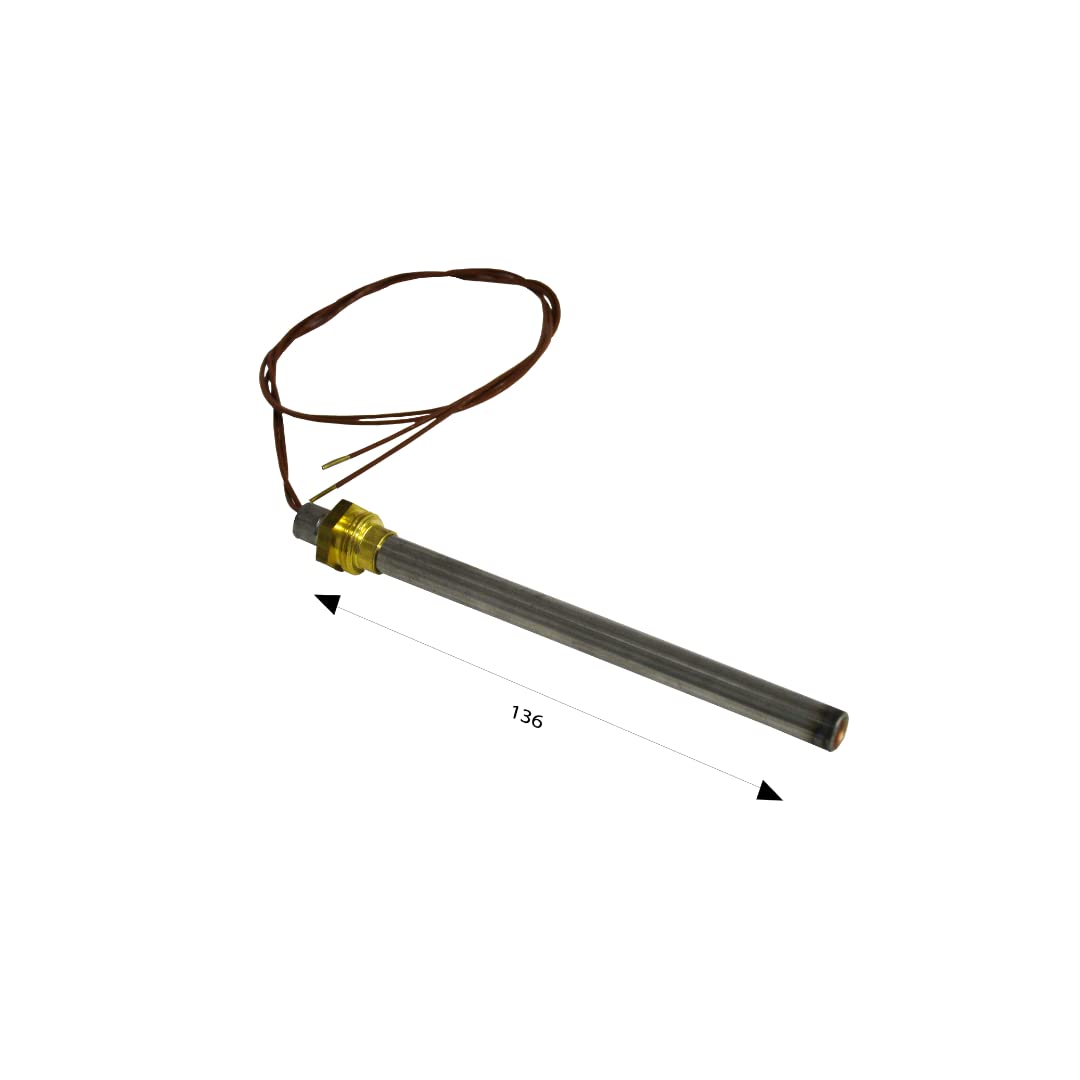 Resistencia estufas de pellet D9.9mm Longitud 136mm | Estufas pellet | Resistencia de encendido | Sistemas de calefacción, estufas y sistemas de biomasa