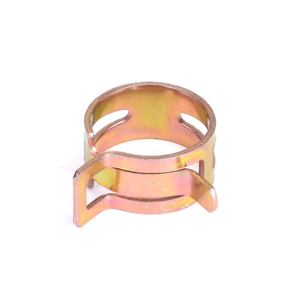 10 pezzi 65MN acciaio al manganese zincato fascetta stringitubo a molla diametro interno 4 mm-22 mm forza bruta fibbia elastica in acciaio tubo cerchio, 20 mm 100 pezzi