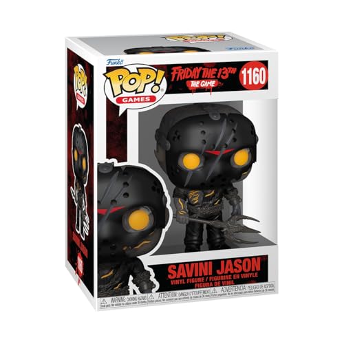Funko Pop! Games: F13th - Savini Jason Voorhees - Jason Universe - Figura in Vinile da Collezione - Idea Regalo - Merchandising Ufficiale - Giocattoli per Bambini e Adulti - Horror Fans