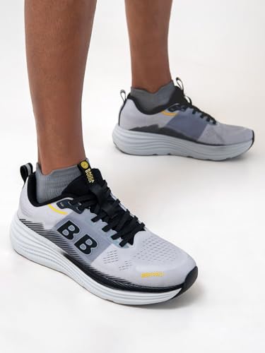 Image of Bacca Bucci AEROCORE Lightweight All-Day Athleisure Sneakers with Comfort Insocks | Men's Trainers for Gym, Walking & Outdoor Sports