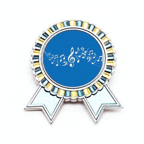 Broche bleue Energetic 5-le Staff métal taille M insigne gagnant