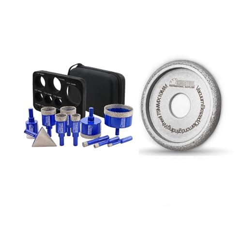 Kit de brocas diamantadas para cerámica y porcelana miniatura 1
