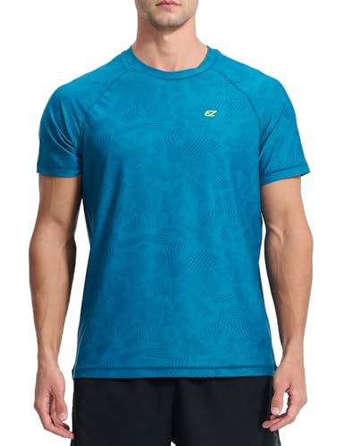 Image of Men's Swim Shirts Rash Guard UPF 50+ UV Sun Protection T-Shirt Quick Dry Fishing Beach T Shirts