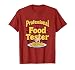 Dad Tax Professional Food Tester Funny Design T-Shirt, Men, Cranberry Red, X-Large