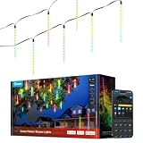 Govee Halloween RGBIC Meteor Shower Lights, Icicle Lights for Outdoor, IP67