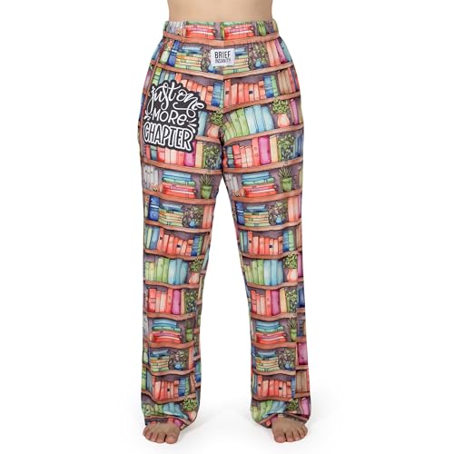Collections Etc Just One More Chapter Book Lover Drawstring Waist Lounge Pants