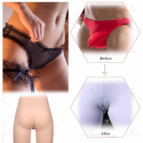 Bragas de silicona para vagina falsa interior invisible y cómoda 5