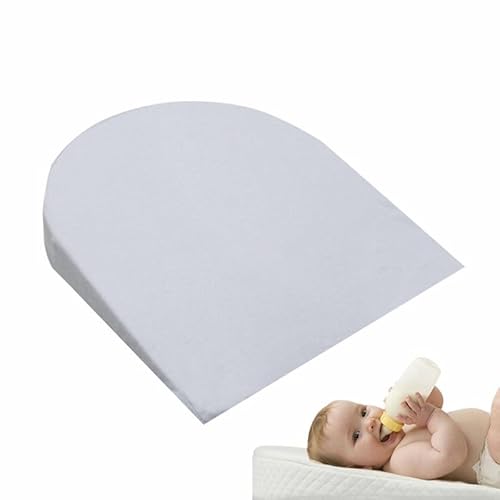 IKASEFU Baby Reflux Pillow，Wedge Shaped Pillow Anti Reflux Colic pad，Helps Sleeping, Feeding, Baby Anti Baby Spit Milk Nursing，Prevent Flat Heads (C)
