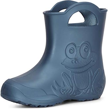 Ladeheid Gummistiefel Kinder EVA Regenstiefel Jungen Mädchen LA-CA-01 | Federleicht, wasserdicht und bequem, als Regenschuhe für Jungen und Mädchen, flexibel für Regen, Matsch, Sch