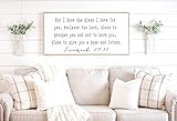 Bible Verse Wall Art for I Know The Plans I Have for You Sign Scripture Decor Jeremiah 29 11 Wood...