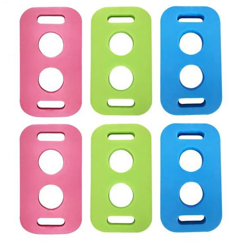 6 Pieces Swimming Noodle Connectors, Pool Noodle Connector With 2 Cross Holes, Foam Floats Swimming Training Accessories For Water Sports, Random Color, Easy To Use