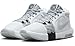 NIKE Men's Sneaker Three Quarters Tall, White Black Grey White Black Lt Smoke Grey, 9.5