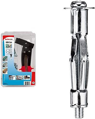 Montagezange Hohlraumdübel Set Mit 34 Metall-Dübeln - Perfekt Für Gipskarton & Hohlwände