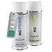 Produktbild MGPRIME Autolack Sprühdosen Set für Isuzu 898 / G903-P902-0 Zephyr Green Mica Basislack Klarlack Spraydose 400ml