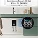 Kweetle Tankless Electric Water Heater,110V 5500W Under Sink Instant Water Heater with Digital Display Touch Screen&Remote Control On-Demand for Point Of Use for Kitchen,Laundry,RVs