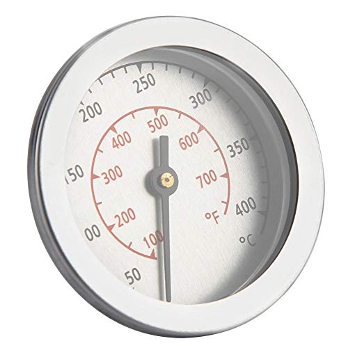 BBQ Thermometer, 100~700 ℉ Doppelskala BBQ Grill Thermometer Metall Temperaturanzeige Analog Dial, genau misst für Grill, BBQ oder Ofen – Bild 5