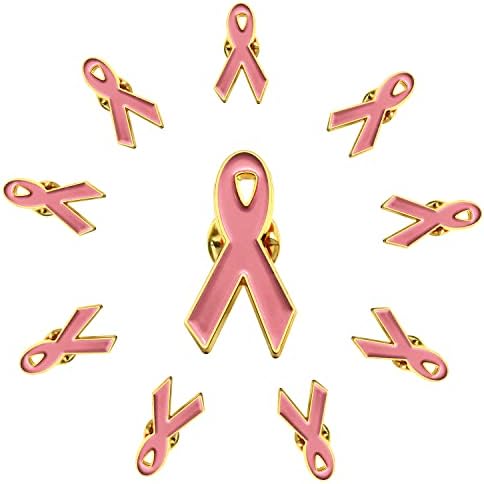 10Pack Cause Awareness Multicolor Ribbon Lapel Pin -Support Your Fundraiser