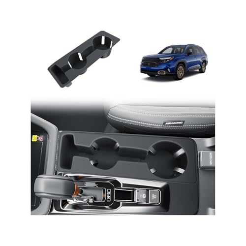 J131SXC100 - Cupholder Insert - 2019-2021 Subaru Ascent 6 BIBIBO for New 2026 Subaru Forester Cup Holder 2026 Subaru Forester(Base/Premium/Sport/Wilderness/Limited/Touring) Silicone Cup Holder Insert Organizer 2026 Forester Accessories